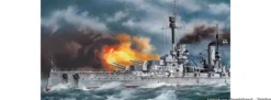 ICM S.003 Kronprinz WWI Deutsches Schlachtschiff | Schiffbausatz 1:350