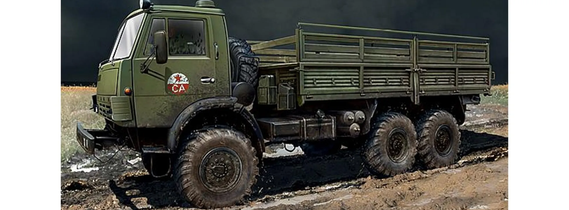 ICM 35001 Sowjetischer 6-Rad Militär-LKW | Militaria Bausatz 1:35