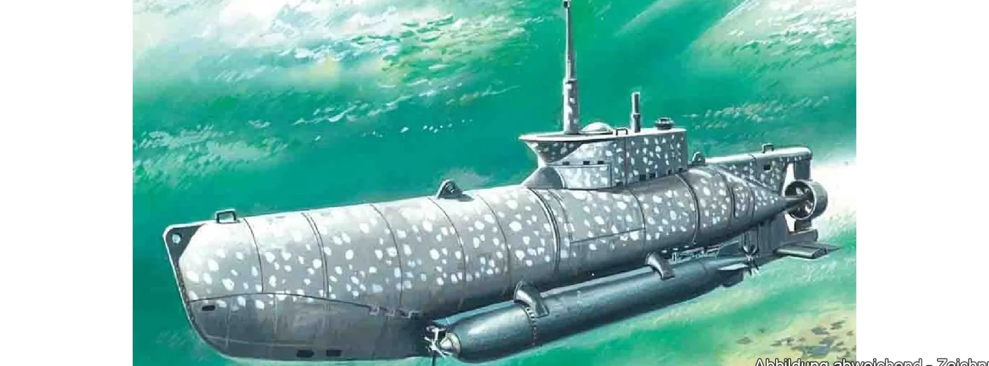 ICM S.006 U-Boot Typ XXVII Seehund Frühe Ausführung | U-Boot Bausatz 1:72