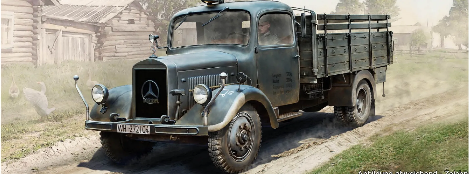 ICM 35420 Typ L3000S WWII Deutscher Truck | LKW Bausatz 1:35