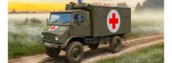 ICM 35138 Unimog S 404 Deutsche Militär Ambulanz | Rettungwagen Bausatz 1:35
