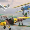 ICM 32039 WWII Trainings Doppeldecker | 3 Stück | Flugzeug Bausätze 1:32