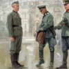 ICM 24020 WWII Wehrmachtsoffiziere und General | 3 Stück | Figuren Bausatz 1:24