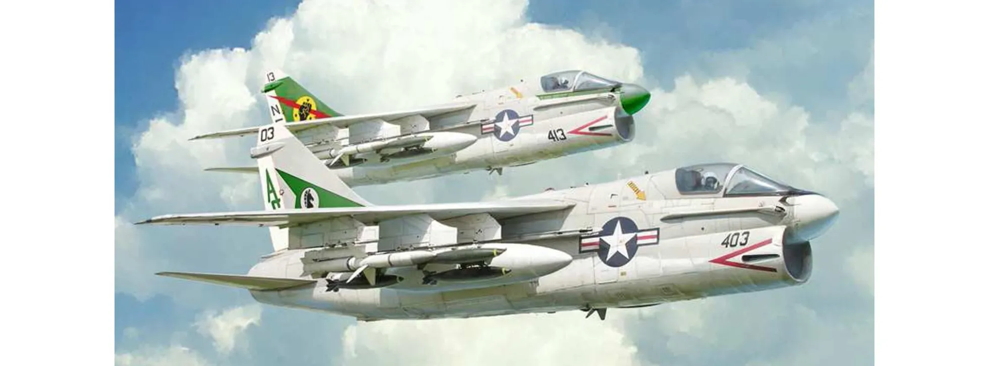 ITALERI 1411 A7E Corsair II | Flugzeug Bausatz 1:72