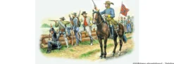 ITALERI 6014 Alliierte Truppe The Grays | Militärfiguren Bausatz 1:72