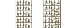 ITALERI 6046 Amerikanische Infanterie im zweiten Weltkrieg | Militärfiguren Bausatz 1:72