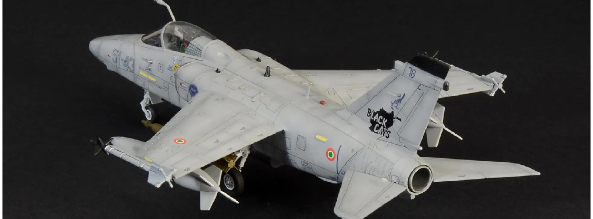 ITALERI 1460 AMX Ghibli | Flugzeug Bausatz 1:72