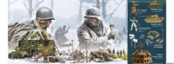 ITALERI 6186 Bastogne Siege 80 Years - BATTLE SET | Militär Bausatz 1:72