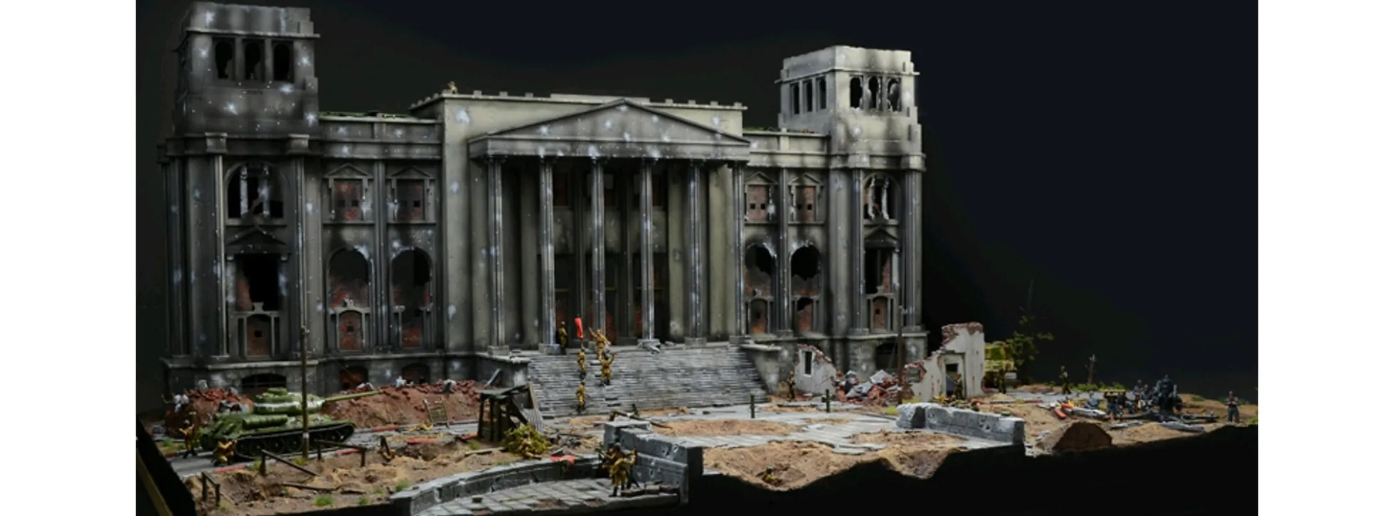 ITALERI 6195 Battle-Set Reichstag 1945 | Militär Bausatz 1:72