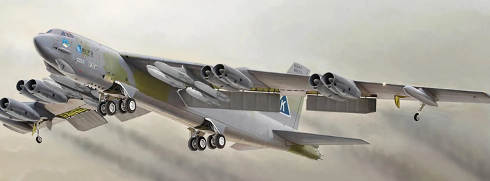 ITALERI 1378 B-52G Stratofortress | Flugzeug Bausatz 1:72