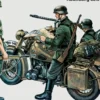 ITALERI 315 BMW R75 mit Beiwagen | Motorrad Bausatz 1:35