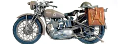 ITALERI 7402 British Triumph 3HW | Motorrad Bausatz 1:9