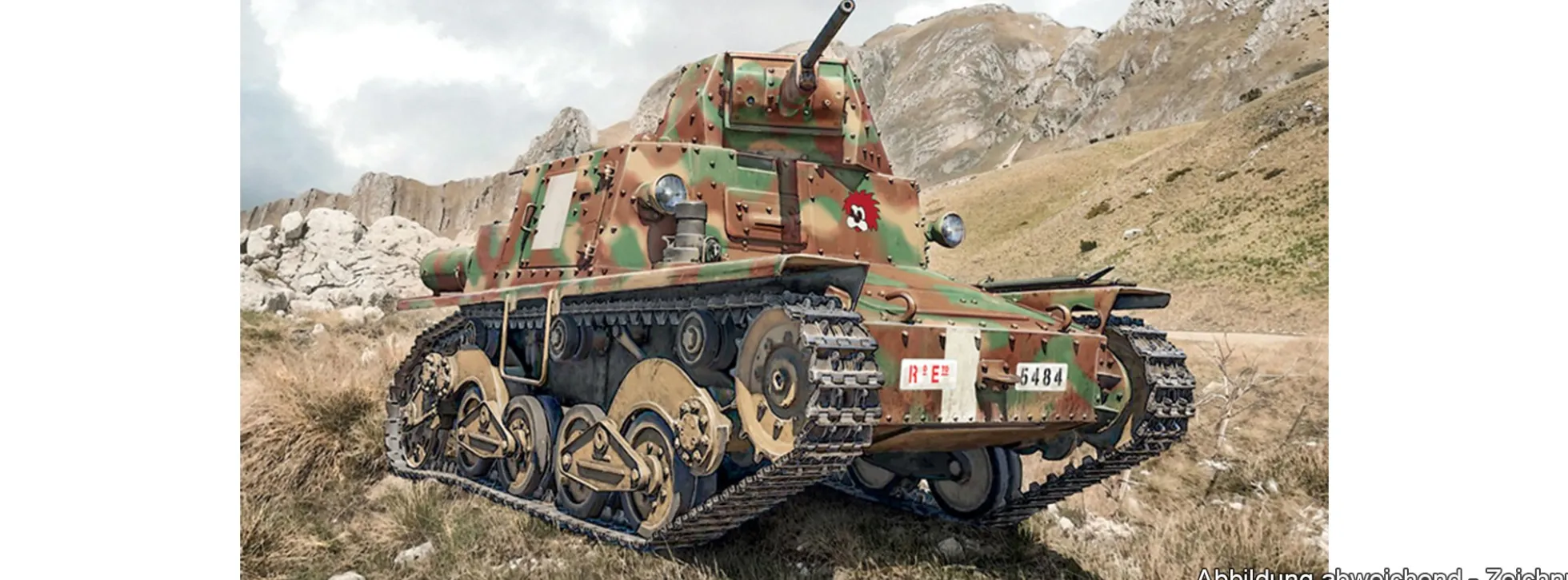 ITALERI 96553 Carro Amato L6/40 | Militär Bausatz 1:35