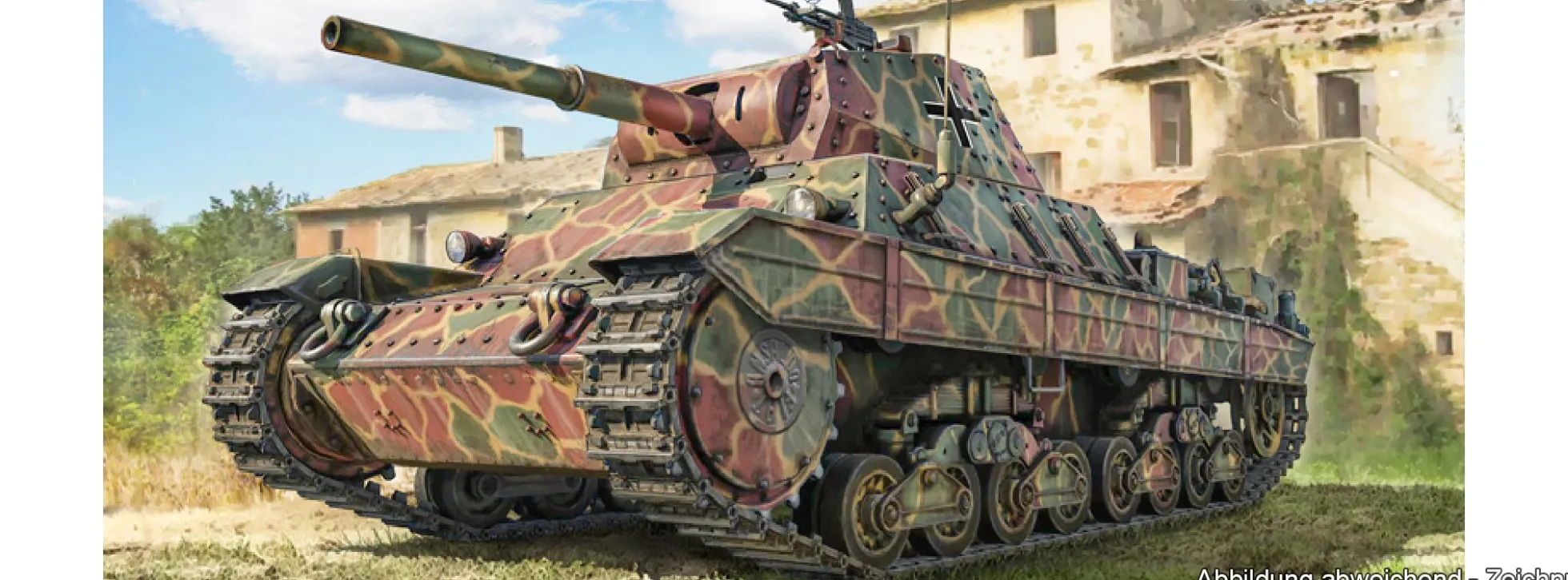 ITALERI 6599 Carro Armato P40 | Panzer Bausatz 1:35