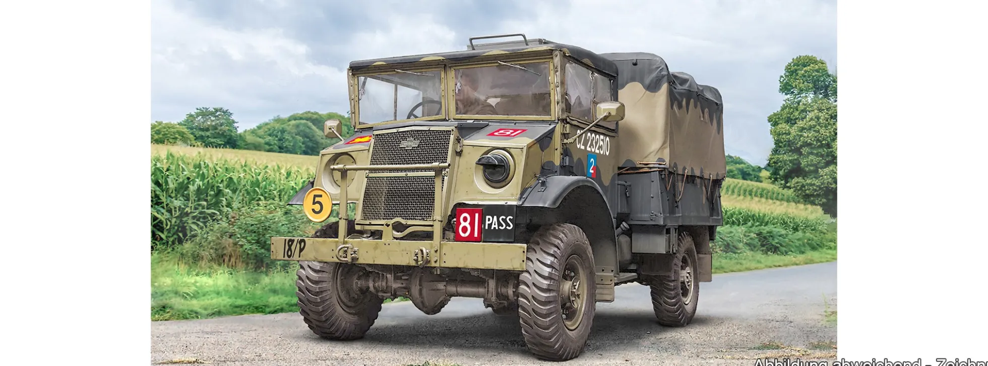 ITALERI 0233 Chevrolet 15 CWT | Militär Bausatz 1:35