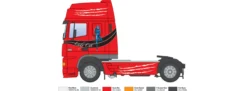 ITALERI 93834 DAF XF 95 Super Space Cab | LKW Bausatz 1:24