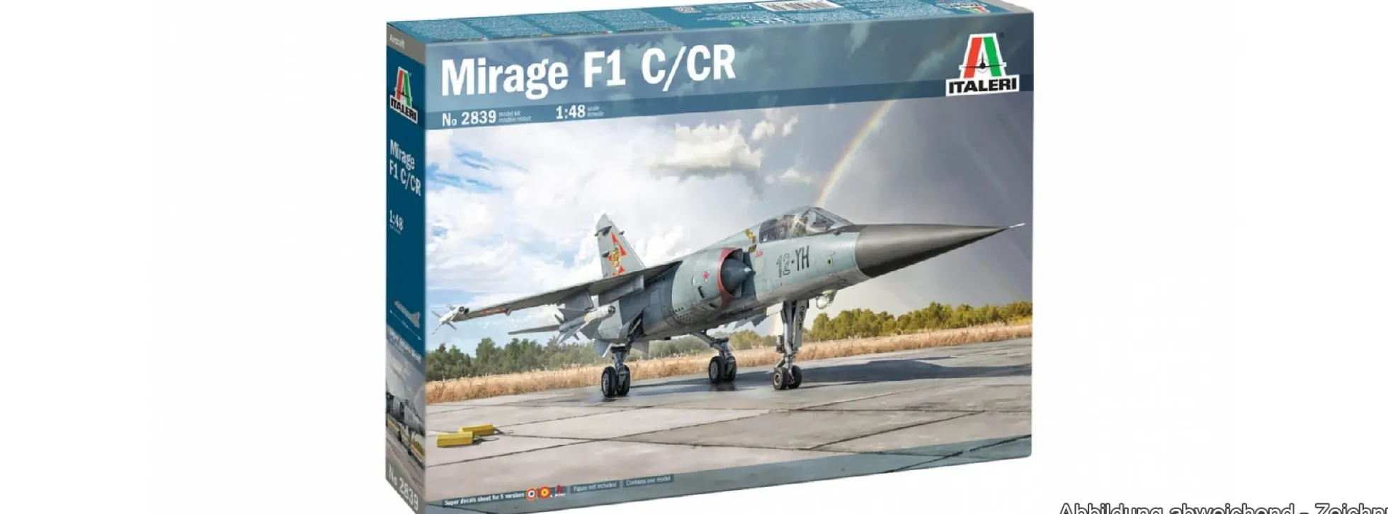 ITALERI 2839 Dassault Mirage F.1 | Flugzeug Bausatz 1:48