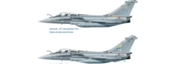ITALERI 1319 Dassault Rafale M Auslandseinsatz 2011 | Flugzeug Bausatz 1:72