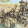 ITALERI 6121 Dt. Motorräder mit Figuren | Militär Bausatz 1:72