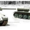 ITALERI 7523 2er-Set T-34/76 m42 | Militär Bausatz 1:72