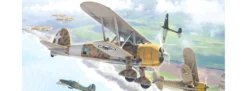 ITALERI 1437 Fiat CR.42 Falco | Flugzeug Bausatz 1:72