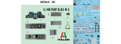 ITALERI 92645 Fiat G.91 R1/R3 Gina | Flugzeug Bausatz 1:48