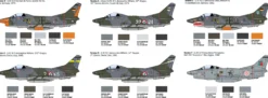 ITALERI 92645 Fiat G.91 R1/R3 Gina | Flugzeug Bausatz 1:48