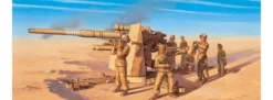 ITALERI 7512 FlaK 37 AA mit Crew | Militär Bausatz 1:72
