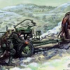 ITALERI 6464 Flugabwehrgeschütz Breda 20/65 mit Trupp (2) WA | Militär Bausatz 1:35