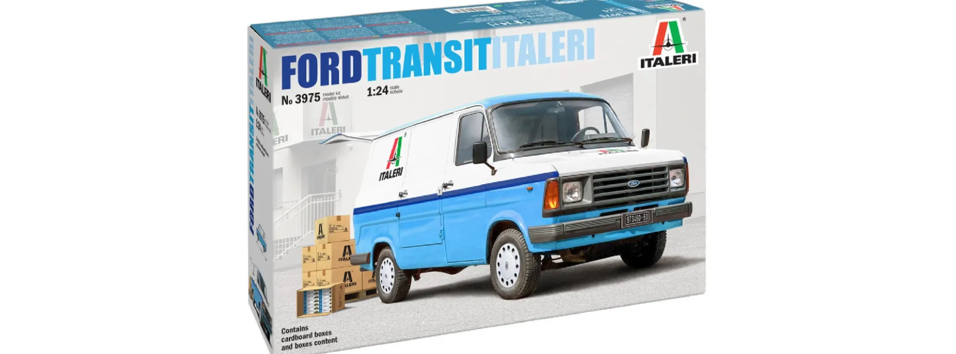 ITALERI 3975 Ford Transit | Auto Bausatz 1:24