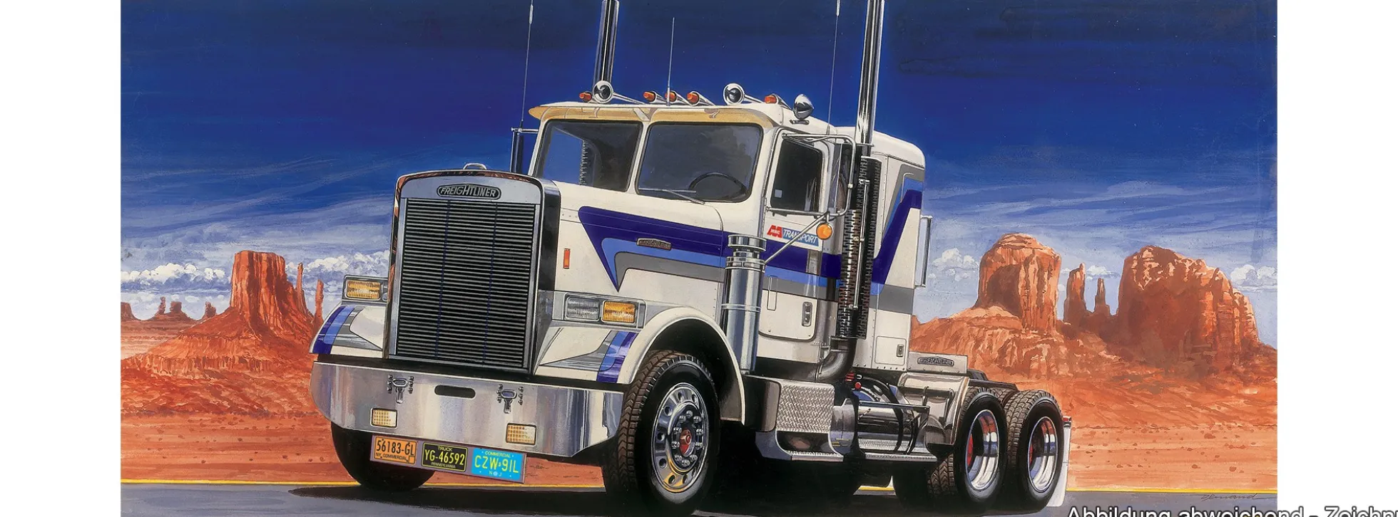 ITALERI 3859 Freightliner FLC | Solo-Zugmaschine | LKW Bausatz 1:24