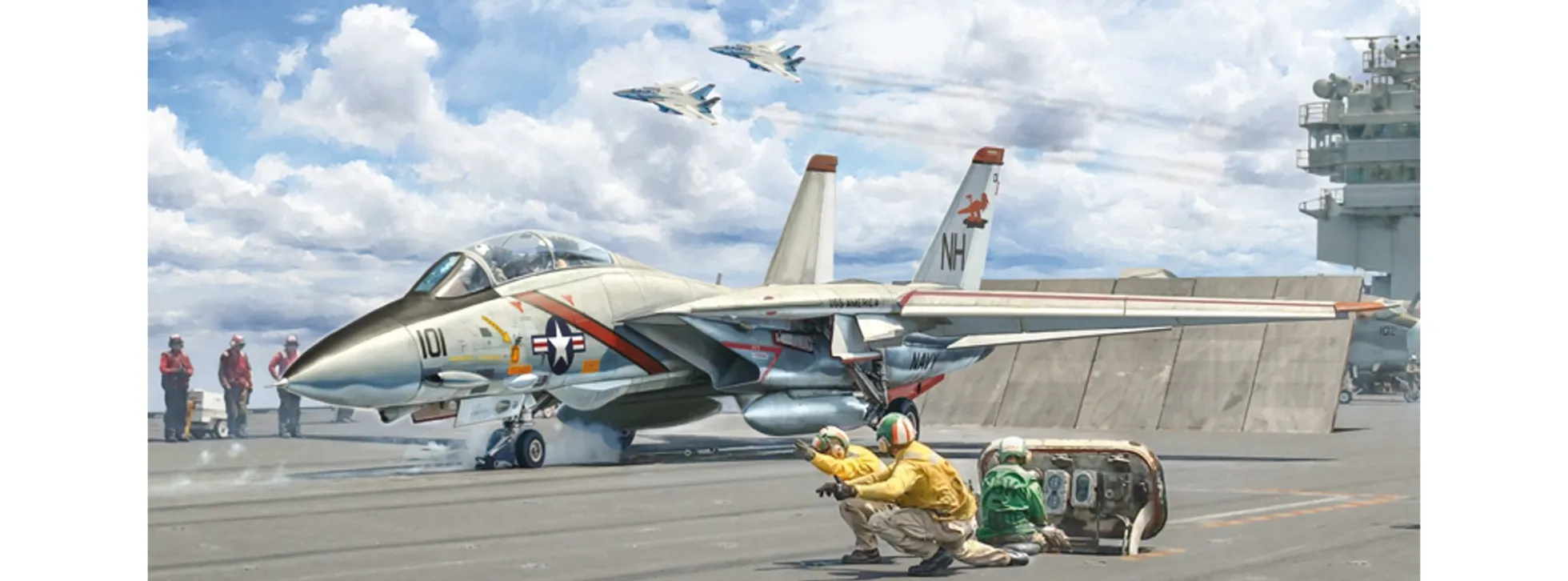 ITALERI 1414 Grumman F-14 Tomcat | Flugzeug Bausatz 1:72