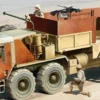ITALERI 6510 HEMTT Gun Truck Militär Bausatz 1:35