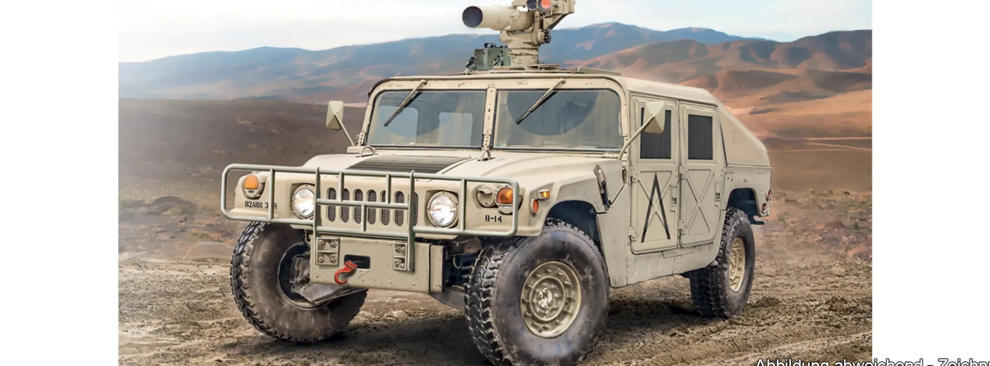 ITALERI 6598 HMMWV M1036 TOW Carrier | Panzerwagen Bausatz 1:35