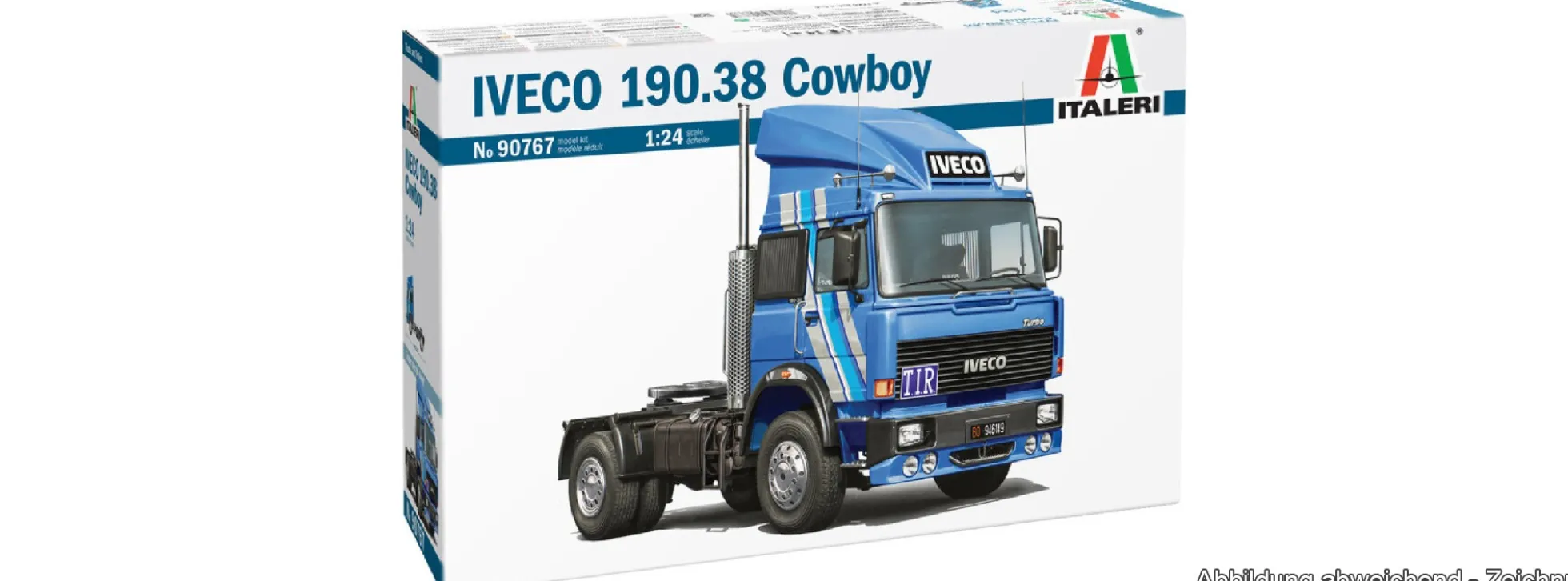 ITALERI 90767 IVECO 190.38 Cowboy | LKW Bausatz 1:24