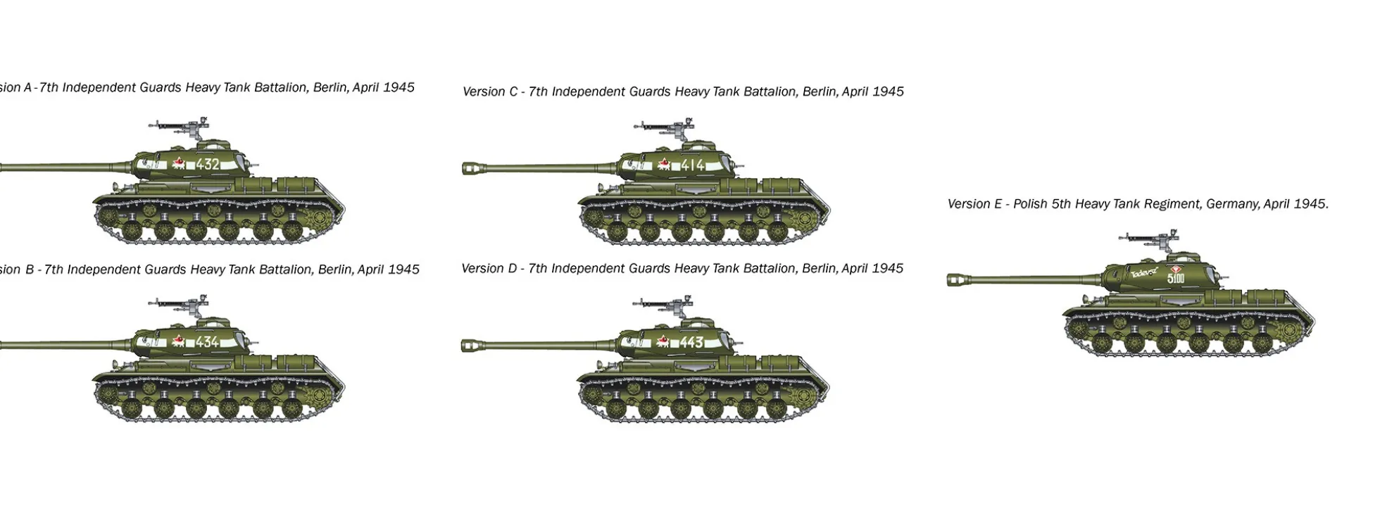 ITALERI 25764 JS-2 Stalin | Panzer Bausatz 1:56
