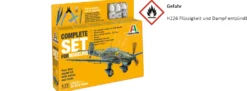ITALERI 72010 Junker Ju-87B Stuka Komplett Set | Flugzeug Bausatz 1:72