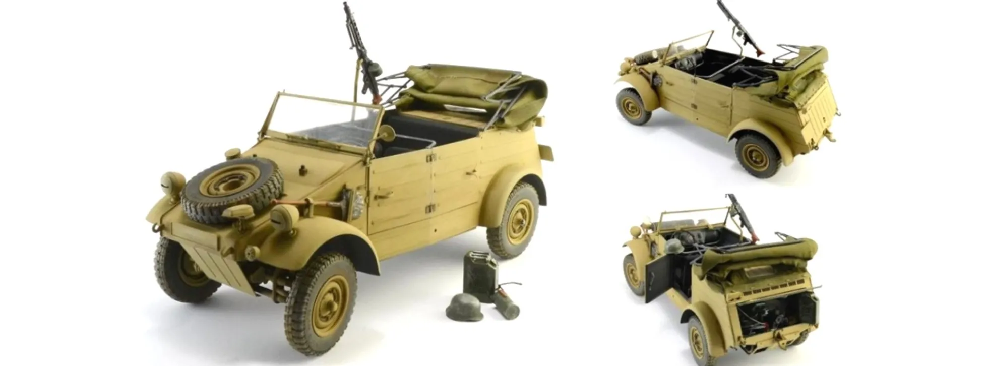 ITALERI 7405 Kdf 1 Typ 82 Kübelwagen | Militär Bausatz 1:9