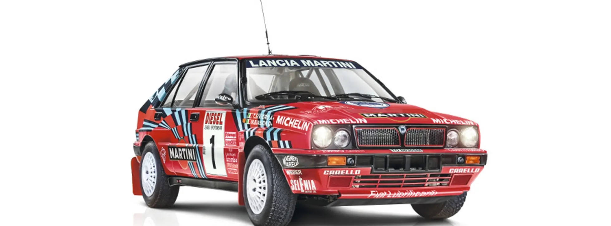 ITALERI 4712 Lancia Delta HF 16V Integrale Sanremo 89 | Auto Bausatz 1:12