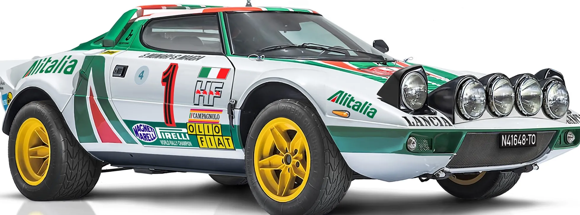 ITALERI 4714 Lancia Stratos HF Gr.4 Monte Carlo 1977 | Auto Bausatz 1:12