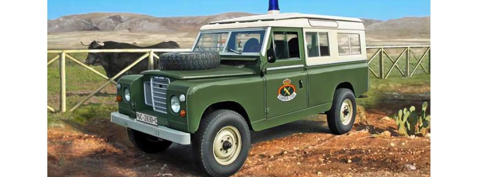 ITALERI 6542 Land Rover Series III 109 Guardia Civil | Auto Bausatz 1:35