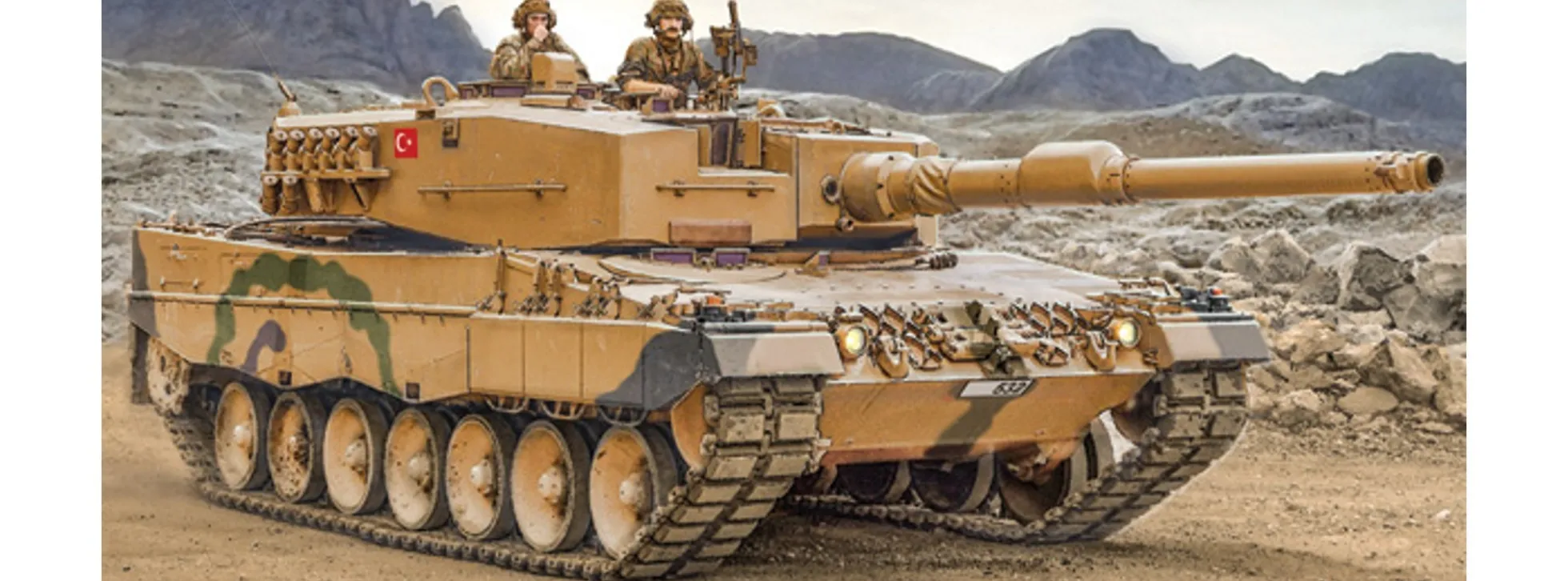 ITALERI 6559 Leopard 2A4 | Militär Bausatz 1:35