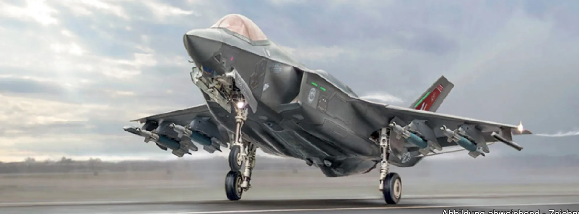 ITALERI 2836 Lockheed Martin F-35A Lightning II CTOL Version | Flugzeug Bausatz 1:48