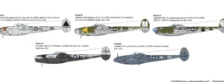 ITALERI 2834 Lockheed P-38 J Lightning | Flugzeug Bausatz 1:48