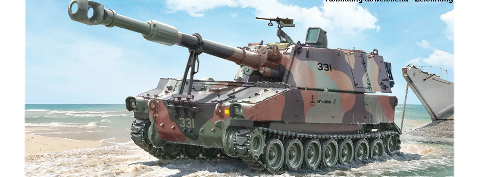ITALERI 6589 M-109 A2-A3-G Haubitze | Militär Bausatz 1:35