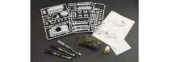 ITALERI 75001 M4A3E8 Fury Sherman | Starter Set | Militär Bausatz 1:56
