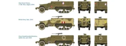ITALERI 7509 M3A1 Halbkette | 2er-Set | Militaria Bausatz 1:72