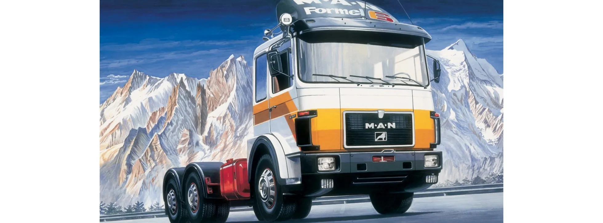 ITALERI 756 MAN 26.321 Formel 6 6X4 | LKW Bausatz 1:24