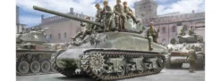 ITALERI 6568 M4A1 Sherman mit U.S. Infanterie | Panzer Bausatz 1:35