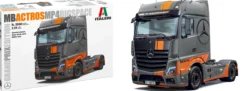 ITALERI 3968 MB Actros MP4 Big Space Grand Prix Edition | LKW Bausatz 1:24